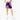 Athletic Shorts Purple - Art Club Apparel