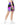 Women Abstract mesh shorts - Art Club Apparel