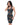 Blue Floral Sunflower Bodycon Dress - Art Club Apparel