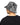 Men's Black & White Painted Reversible bucket hat - Art Club Apparel
