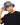 Men's Black & White Painted Reversible bucket hat - Art Club Apparel