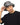 Men's Black & White Painted Reversible bucket hat - Art Club Apparel