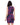 Purple Floral Bodycon dress - Art Club Apparel