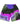 Abstract mesh shorts - Art Club Apparel