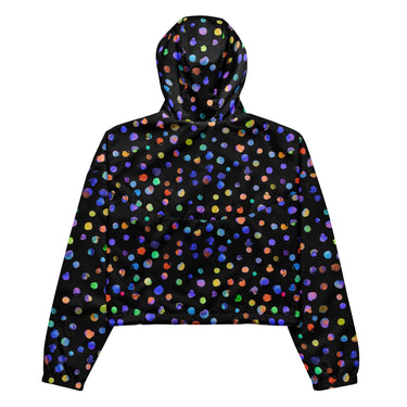 80's Windbreaker Women’s cropped - Art Club Apparel