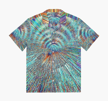 Cosmic Burst Button-Up