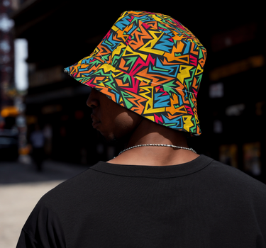 Electric Graffiti Flip Hat