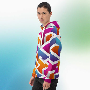 Colorful Abstract Hoodie - Art Club Apparel