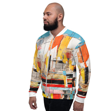 Abstract Bomber Jacket - Art Club Apparel