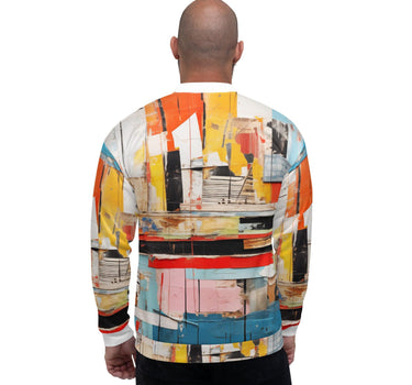 Abstract Bomber Jacket - Art Club Apparel