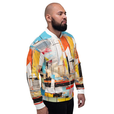 Abstract Bomber Jacket - Art Club Apparel