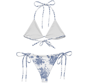 Toile de Jouy String Bikini