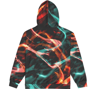 Neon Flux Zip Hoodie