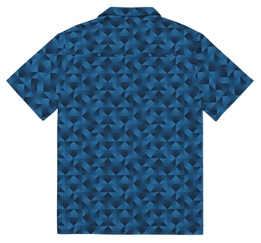 Azure Geometry Breeze Shirt