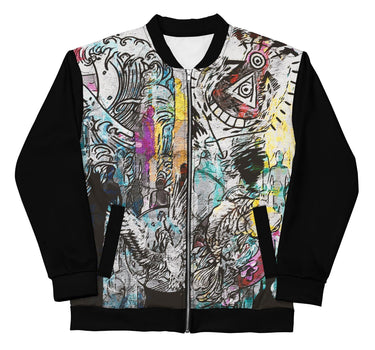 Street Art Bomber Jacket - Art Club Apparel