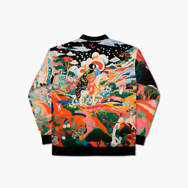 Asian Style Bomber Jacket - Art Club Apparel