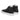 Men’s Black & White Paint Splatter high top canvas shoes - Art Club Apparel