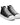 Men’s Black & White Paint Splatter high top canvas shoes - Art Club Apparel