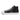 Men’s Black & White Paint Splatter high top canvas shoes - Art Club Apparel