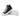 Men’s Black & White Paint Splatter high top canvas shoes - Art Club Apparel
