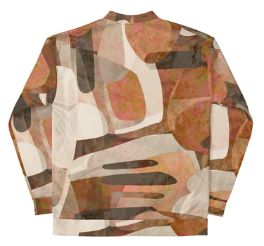 Unisex Brown Bomber Jacket - Art Club Apparel