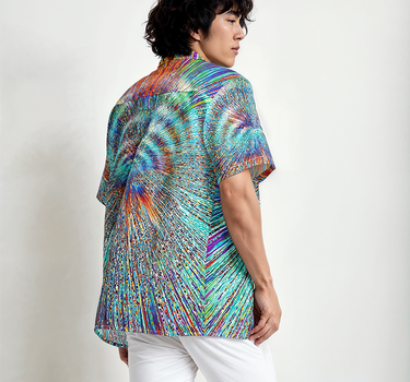 Cosmic Burst Button-Up