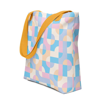 Geometric Pastel Tote bag - Art Club Apparel