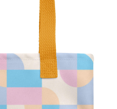 Geometric Pastel Tote bag - Art Club Apparel