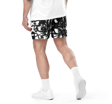 Men's Graffiti mesh shorts - Art Club Apparel