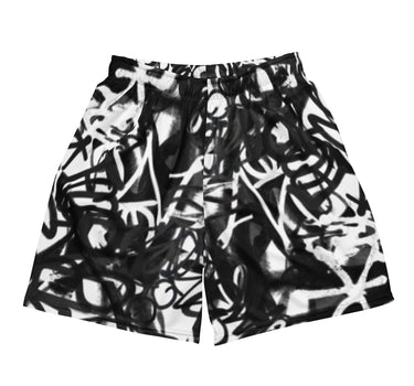 Men's Graffiti mesh shorts - Art Club Apparel