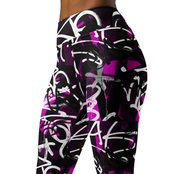 Graffiti street art leggings - Art Club Apparel