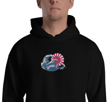 Great Wave Hoodie - Art Club Apparel