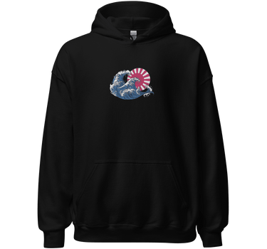 Great Wave Hoodie - Art Club Apparel