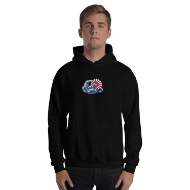 Great Wave Hoodie - Art Club Apparel