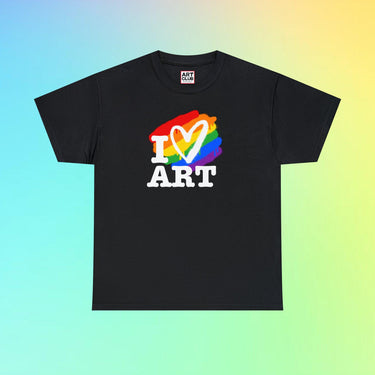 I LOVE ART Cotton Tee - Art Club Apparel