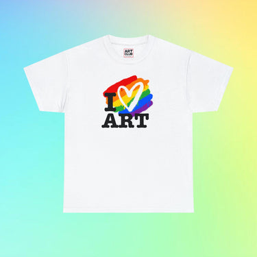 I LOVE ART Cotton Tee - Art Club Apparel