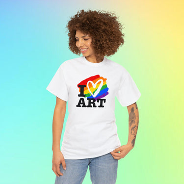 I LOVE ART Cotton Tee - Art Club Apparel