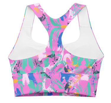 Longline sports bra - Art Club Apparel