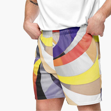 Men's Color Block Shorts - Art Club Apparel