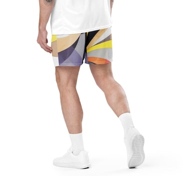 Men's Abstract mesh shorts - Art Club Apparel