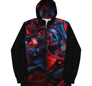 Men’s street art graffiti windbreaker - Art Club Apparel