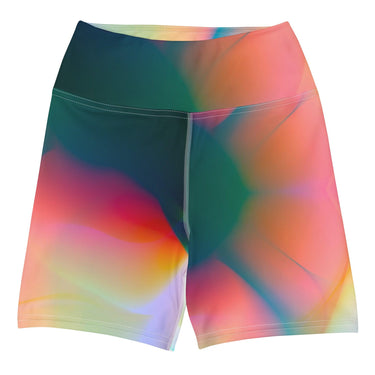 Modern Abstract Yoga Shorts - Art Club Apparel