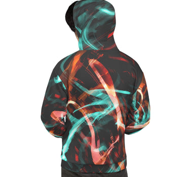 Neon light paint Hoodie - Art Club Apparel