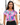Painted Strokes Print Crop Tee - Art Club Apparel