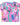 Painted Strokes Print Crop Tee - Art Club Apparel