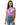 Painted Strokes Print Crop Tee - Art Club Apparel