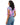 Painted Strokes Print Crop Tee - Art Club Apparel