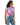 Painted Strokes Print Crop Tee - Art Club Apparel