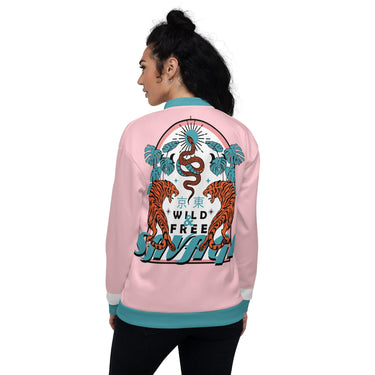 Savage Tiger Streetwear Women Bomber Jacket - Art Club Apparel