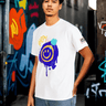 Smiley Face T Shirt Graffiti tee Mens - Art Club Apparel